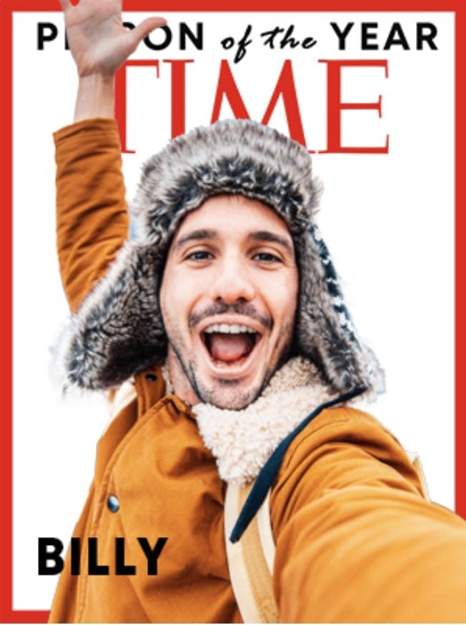 Magazine portrait photo made for the virtual booth