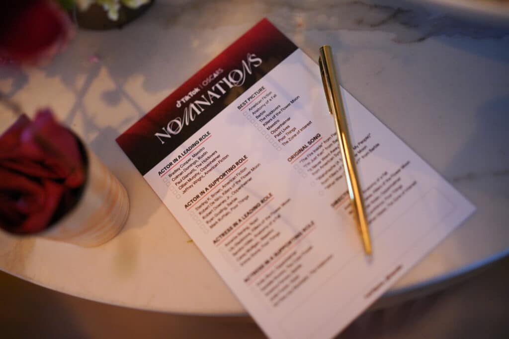 Nomination list
