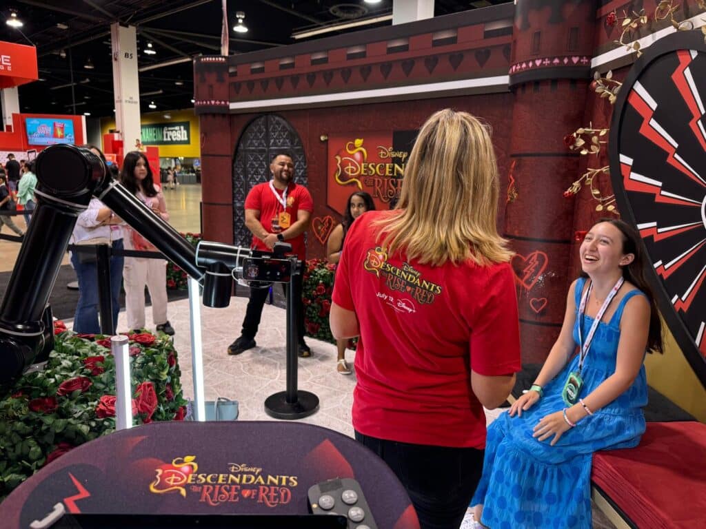 Glambot Booth at the VidCon 2024
