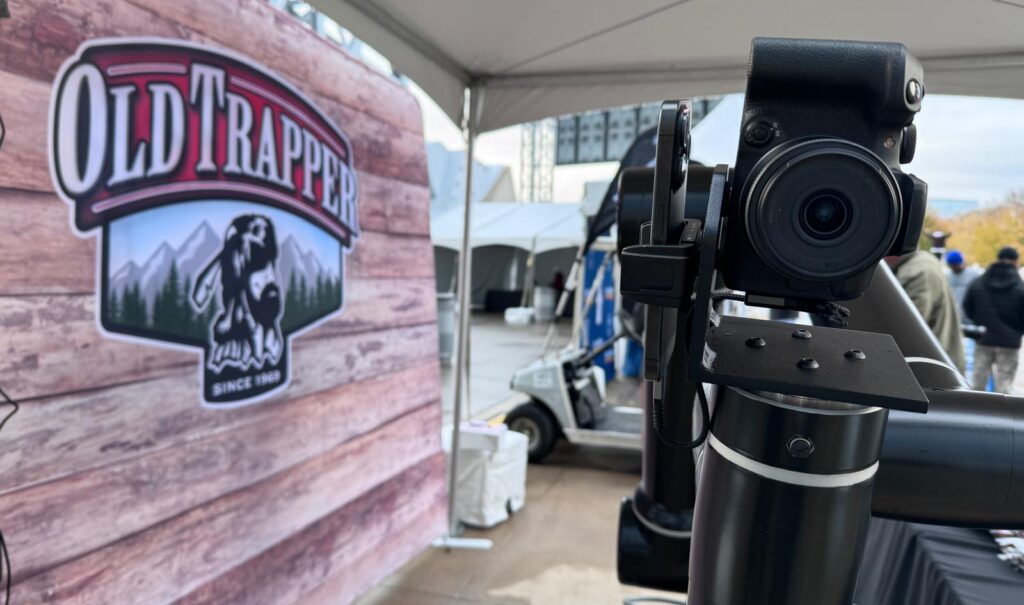 Glambot Camera at the Old Trapper Big 12 Event