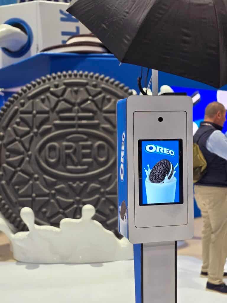 Oreo Photo Booth at NACS 2025