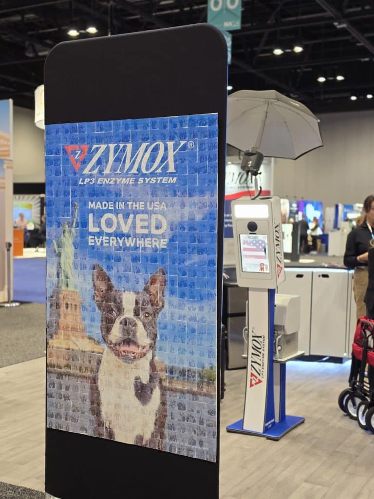 VMX 2026 Photo 7 Zymox Photo Mosaic Wall completed at VMX 2026