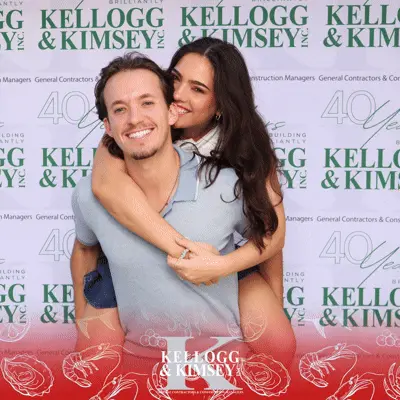 GIF Photo of a just married couple taken at the Kellogg & Kimsey’s 40th Anniversary